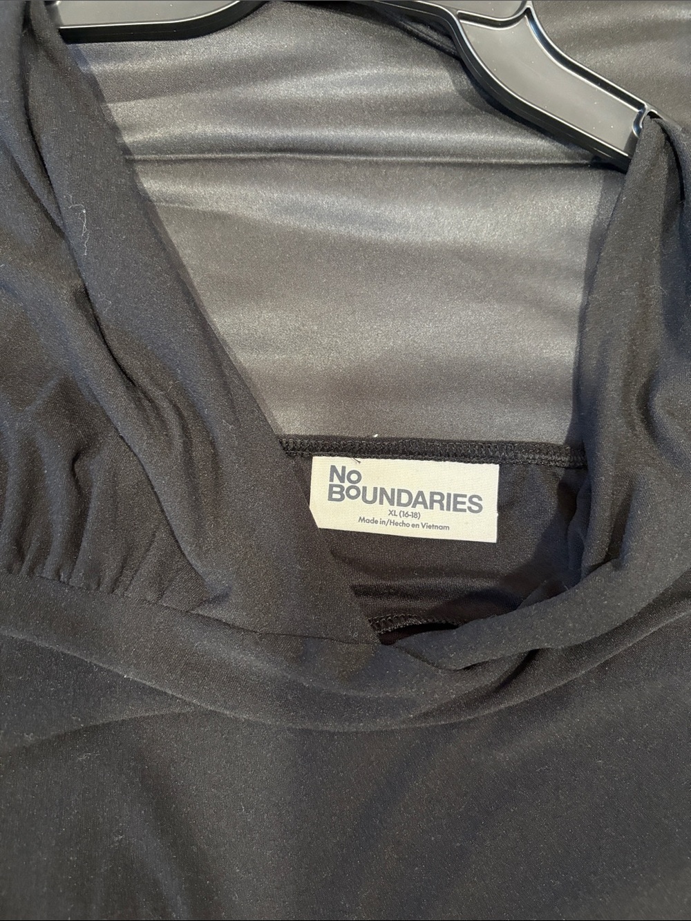 No Boundaries Black Halter Maxi Dress - Picture 3 of 6